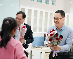 分公司送花活動