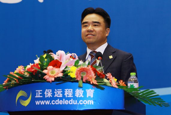 正保遠程教育董事長、CEO、總裁朱正東先生講話